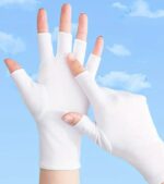 Γάντια μανικιούρ για προστασία από ακτινοβολία UV - NG01 - 910532 - White - Image 2