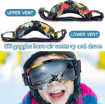 Παιδική μάσκα Σκι - HX040 - 920686 - Red/Blue - Image 3