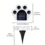 Ηλιακό φωτιστικό κήπου LED - Πατούσα - 4pcs - 942010 - Image 5