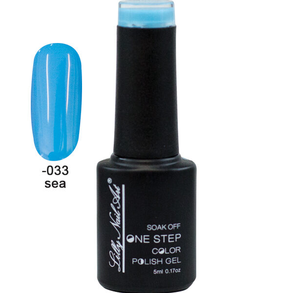 Ημιμόνιμο μανό one step 5ml - Sea Blue