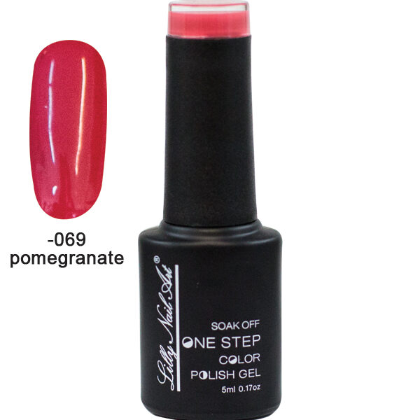 Ημιμόνιμο μανό one step 5ml - Pomegranate
