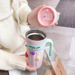 Φορητό παγούρι-θερμός με ψηφιακό θερμόμετρο - 650ml - 954200 - Image 3