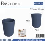 Θήκες οδοντόβουρτσας πλαστικές σε σετ 5Χ - Blue - 21723 - Image 2