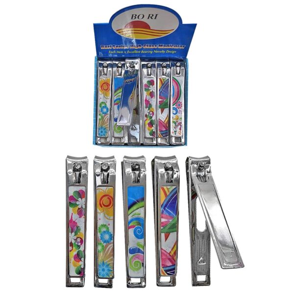 Νυχοκόπτες Γίγας πακ=12τεμ 8cm Homie 11640