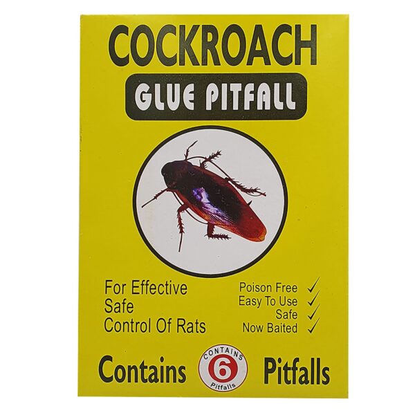 Παγίδες για Κατσαρίδες σετ=6τεμ 19x14cm Homie 116420