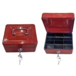 Κουτί Μεταλλικό Ταμείου με Κλειδαριά 15x12x8cm Homie 116876 - Image 2