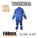 Φόρμα εργασίας με ανακλαστικά - No.XL - 68-78kg - Finder - 198571 - Image 2
