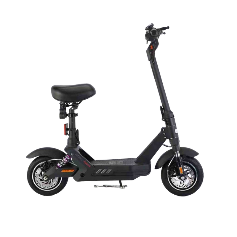 986025 Ηλεκτρικό Scooter με σέλα - 10" - C1 - 500W - 45km/h - 986025 - Black - Image 1