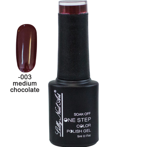 Ημιμόνιμο μανό one step 5ml - Medium Chocolate