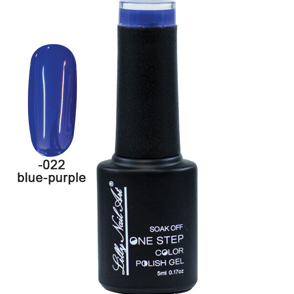 Ημιμόνιμο μανό one step 5ml - Blue-purple