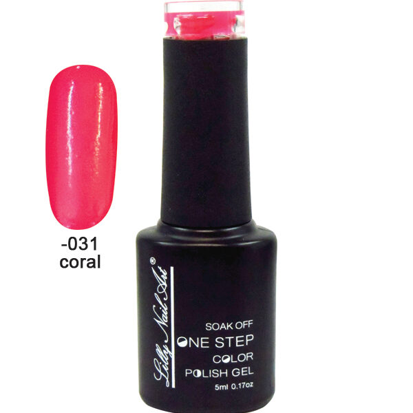Ημιμόνιμο μανό one step 5ml - Coral