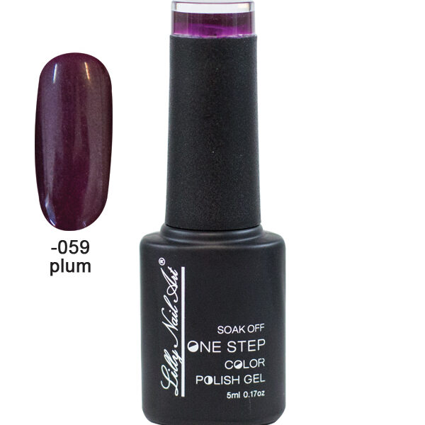 Ημιμόνιμο μανό one step 5ml - Plum