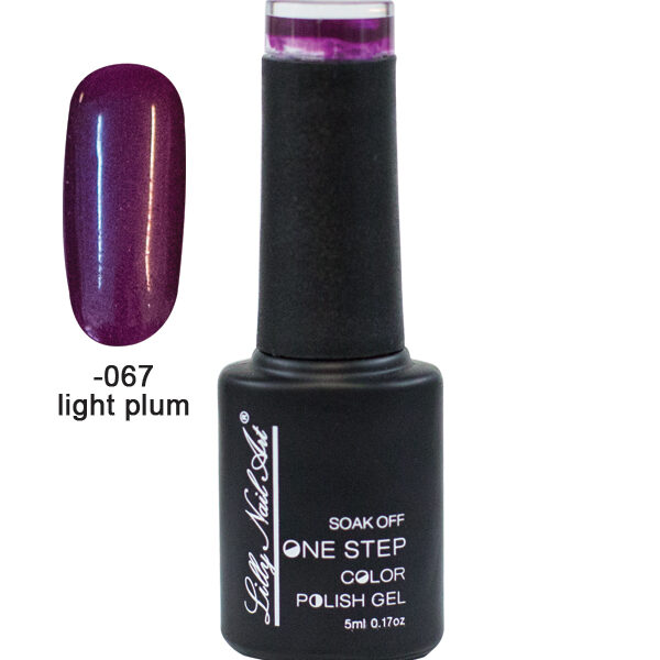 Ημιμόνιμο μανό one step 5ml - Light plum
