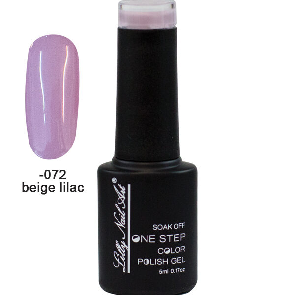 Ημιμόνιμο μανό one step 5ml - Beige lilac