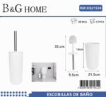 Βουρτσάκι τουαλέτας - Πιγκάλ - White - 21534 - Image 2