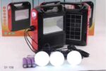 Επαναφορτιζόμενο ηλιακό σύστημα φωτισμού με ηχείο - SY-108 - 884164 - Image 2