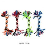 Παιχνίδι σκύλου σχοινί με κόμπους - 30cm - 12pcs - 550511 - Image 2