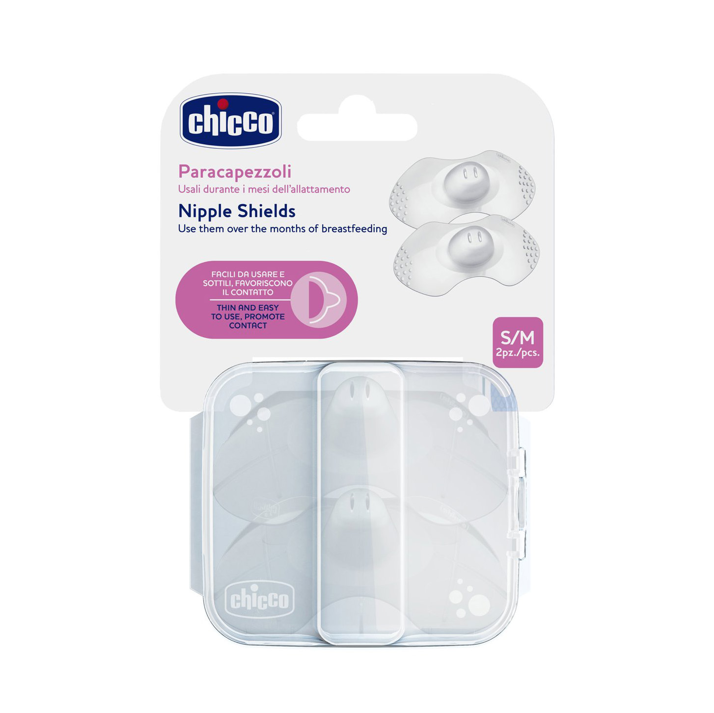 J63-09033-00-68c11d45d22767e6f7616829_1757487664 Chicco Δίσκοι Στήθους Σιλικόνης S-M 2τμχ - Image 1