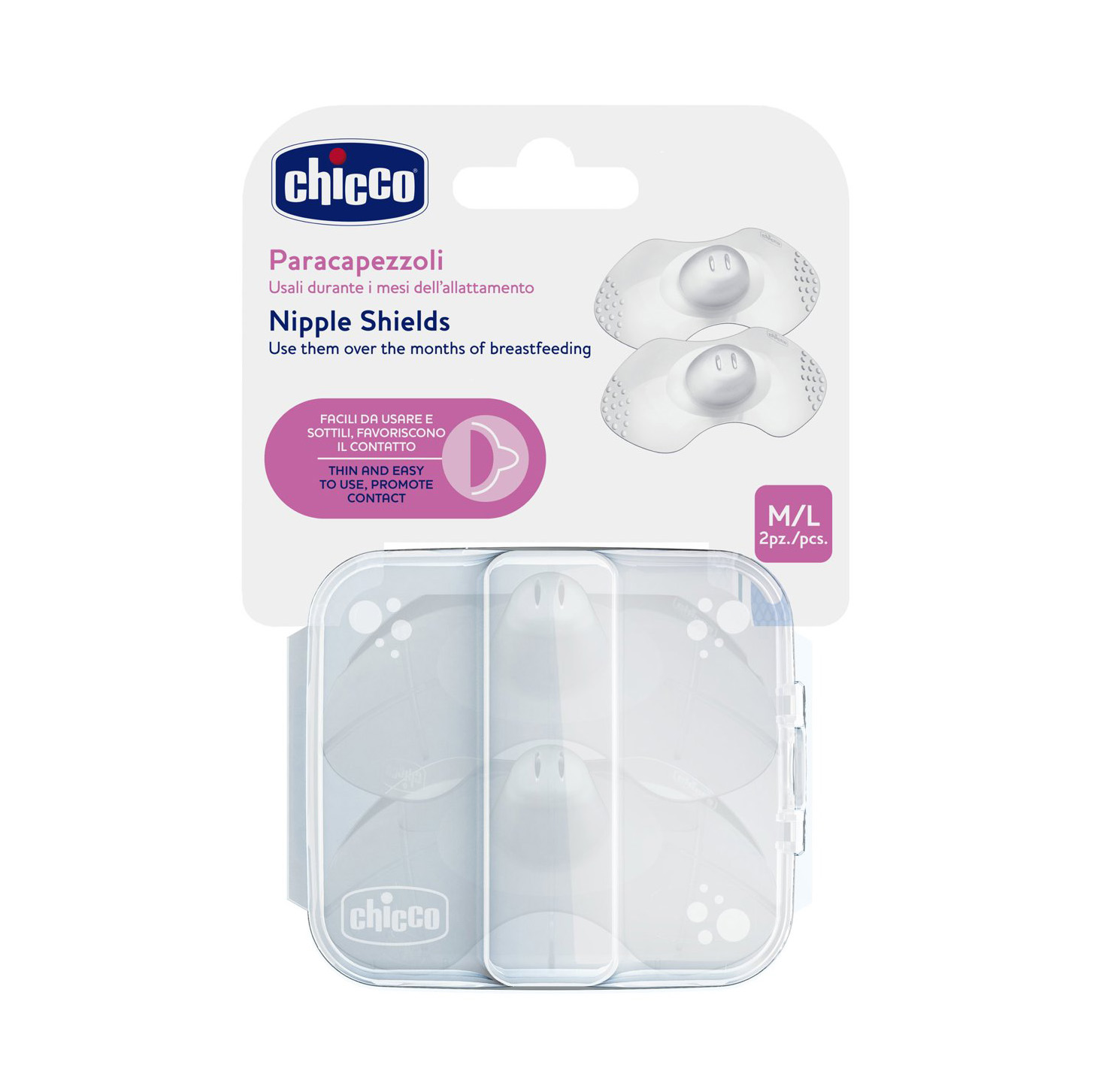 J63-09034-00-68c11d7fd22767e6f761682b_1757487664 Chicco Δίσκοι Στήθους Σιλικόνης M-L 2τμχ - Image 1