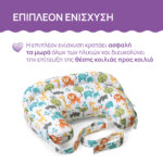 Chicco Μαξιλάρι Θηλασμού Boppy Deluxe Hello Baby  Για 0+ - Image 4