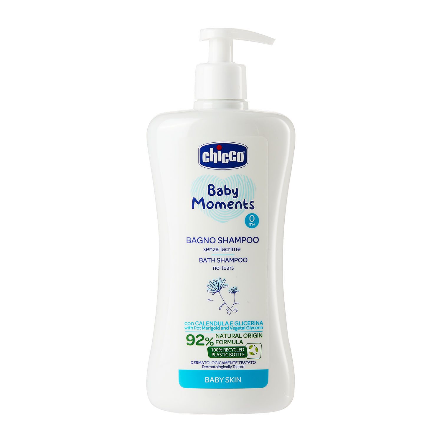 L40-10591-00-68596700b9057162f6319b79_1750691844 Chicco Baby Moments Αφρόλουτρο & Σαμπουάν 500ml - Image 1