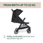 Chicco Καρότσι Μωρού Urbino Μαύρο για Παιδί έως 22kg - Image 3