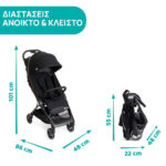 Chicco Καρότσι Μωρού We Μαύρο για Παιδί έως 22kg - Image 3