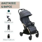 Chicco Καρότσι Μωρού Goody Xplus Dark Shadow για Παιδί έως 22kg - Image 3