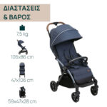 Chicco Καρότσι Μωρού Goody Xplus Radiant Blue για Παιδί έως 22kg - Image 3