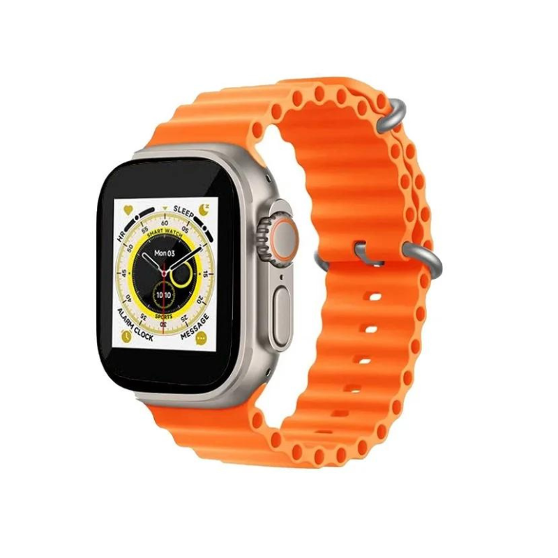 Smartwatch_Strap_Orange Smartwatch - T800 UItra3 - 814239 - Orange - Image 1