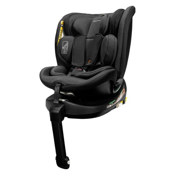 Bebe Confort Καθισματάκι Αυτοκινήτου Grow Fix για Παιδί 40-150cm Tinted Black