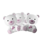 Chicco Βρεφικό Φωτάκι Νυκτός Αρκουδάκι Dreamlight Ροζ Για 0+ - Image 3