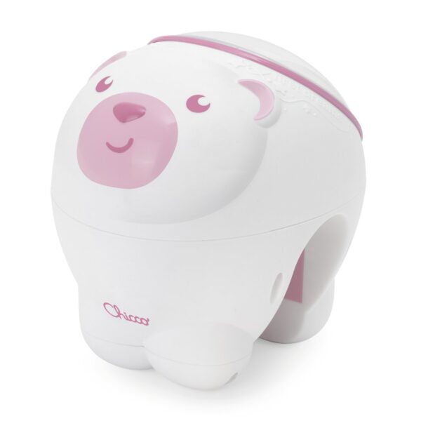Chicco Βρεφικό Παιχνίδι Προτζέκτορας Κούνιας Polar Bear Ροζ Για 0+ Μηνών