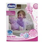 Chicco Βρεφικό Αρκουδάκι με Προβολέα Baby Bear Ροζ Για 0+ - Image 2