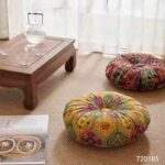 Μαξιλάρι καρέκλας Πουφ - Boho - 40cm - 720185 - Yellow/Green - Image 2