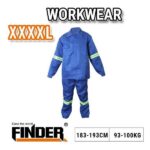 Φόρμα εργασίας με ανακλαστικά - No.4XL - 93-100kg - Finder - 198574 - Image 2