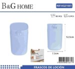 Θήκες κρεμοσάπουνου Dispenser πλαστικές - Σετ 5pcs - Light Blue - 21661 - Image 2