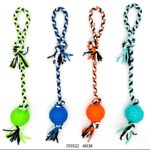 Υφασμάτινο παιχνίδι σκύλου με μπάλα - 48cm - 12pcs - 550522 - Image 2