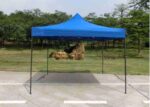 Πτυσσόμενη τέντα κήπου - Κιόσκι - YB3112 - 3x4.5m - 585397 - Blue - Image 2