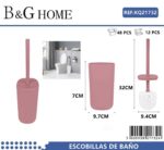 Βουρτσάκι τουαλέτας - Πιγκάλ - Pink - 21732 - Image 2