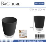 Θήκες οδοντόβουρτσας πλαστικές σε σετ 5Χ - Black - 21801 - Image 2