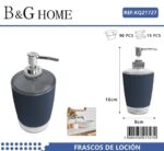 Θήκες κρεμοσάπουνου Dispenser πλαστικές - Σετ 5pcs - Blue - 21727 - Image 2