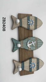 Σετ διακοσμητικά Souvenir - Κρεμάστρα - ZB2408 - 4 τεμάχια - 251957 - Image 2