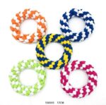 Παιχνίδι σκύλου κρίκος σχοινί - 17cm - 12pcs - 550595 - Image 2