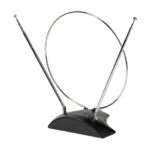 VIVANCO INDOOR ANTENNA RING DESIGN black