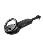 HOCO RING STAND MOBILE HOLDER WITH 2X LIGHTNING LS22 black