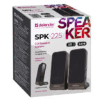 DEFENDER SPK-225 SPEAKERS 2.0 4W black - Image 2