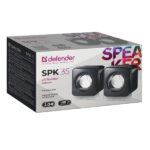DEFENDER SPK-35 SPEAKERS 2.0 5W black - Image 2