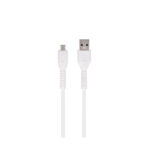 MAXLIFE USB TO TYPE C DATA CABLE 1m 3A white - Image 2