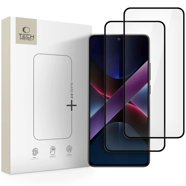 TECH-PROTECT FULL GLASS FIT 2-PACK XIAOMI REDMI NOTE 15 PRO 5G black